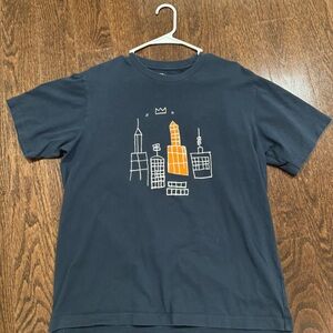 Navy Graphic Tee - Short Sleeve